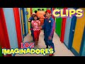 🎬 Clip: ¡LA CALABAZA LOS PERSIGUE POR TODO EL TALLER! 🤣 | Los Imaginadores en Español Latino