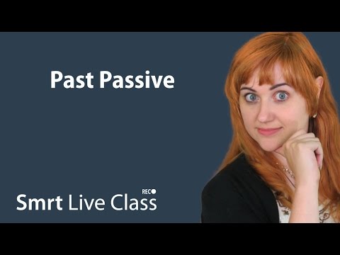 Past Passive - Pre-Intermediate English With Nicole #24