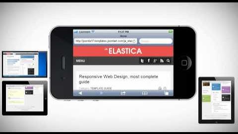 JA Elastica - Free Responsive Design Template for Joomla 2.5!