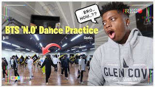 [CHOREOGRAPHY] BTS (방탄소년단) 'N.O' Dance Practice (MOS ON:E dance break ver.) (SHOCKING REACTION)