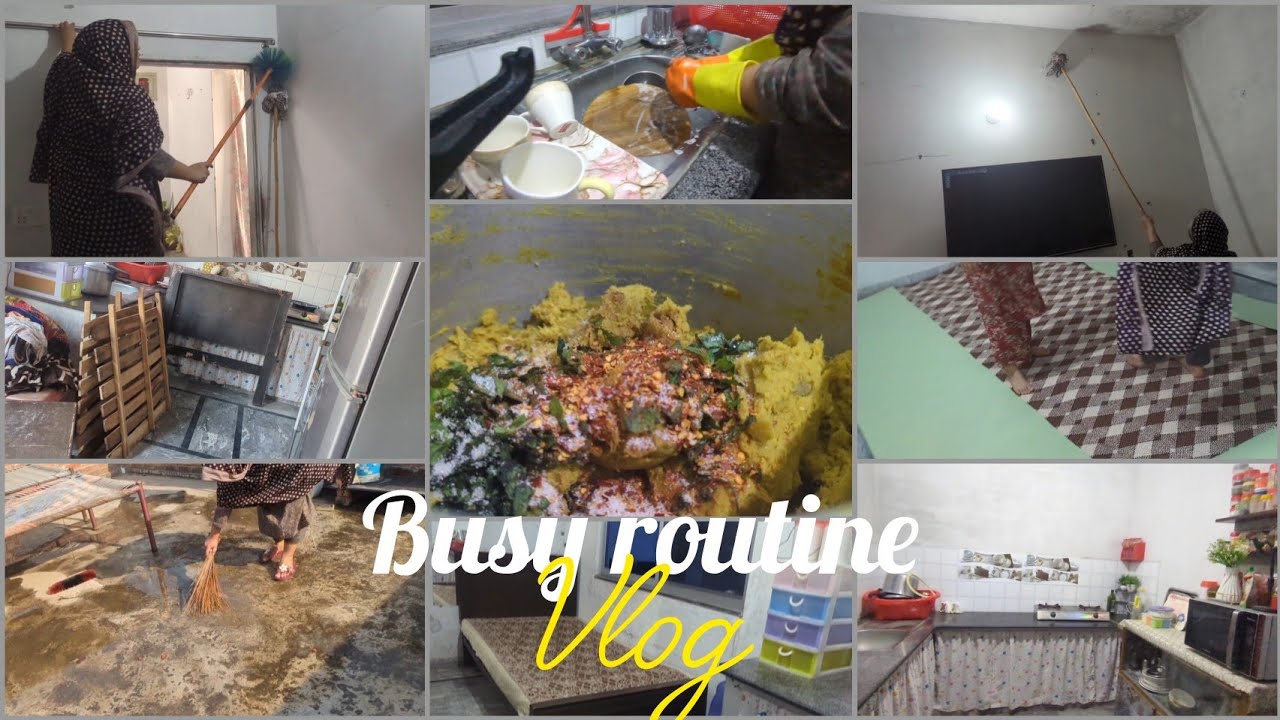Today my busy routine vlog ! Sadia ka kitchen Pakistani villager ❤️