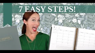 Lolly’s Foolproof Weekly Reset In A Portrait Planner Omg Planners With Laurel Denise