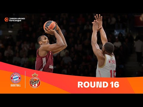 FC Bayern Munich-AS Monaco | Round 16 Highlights | 2023-24 Turkish Airlines EuroLeague