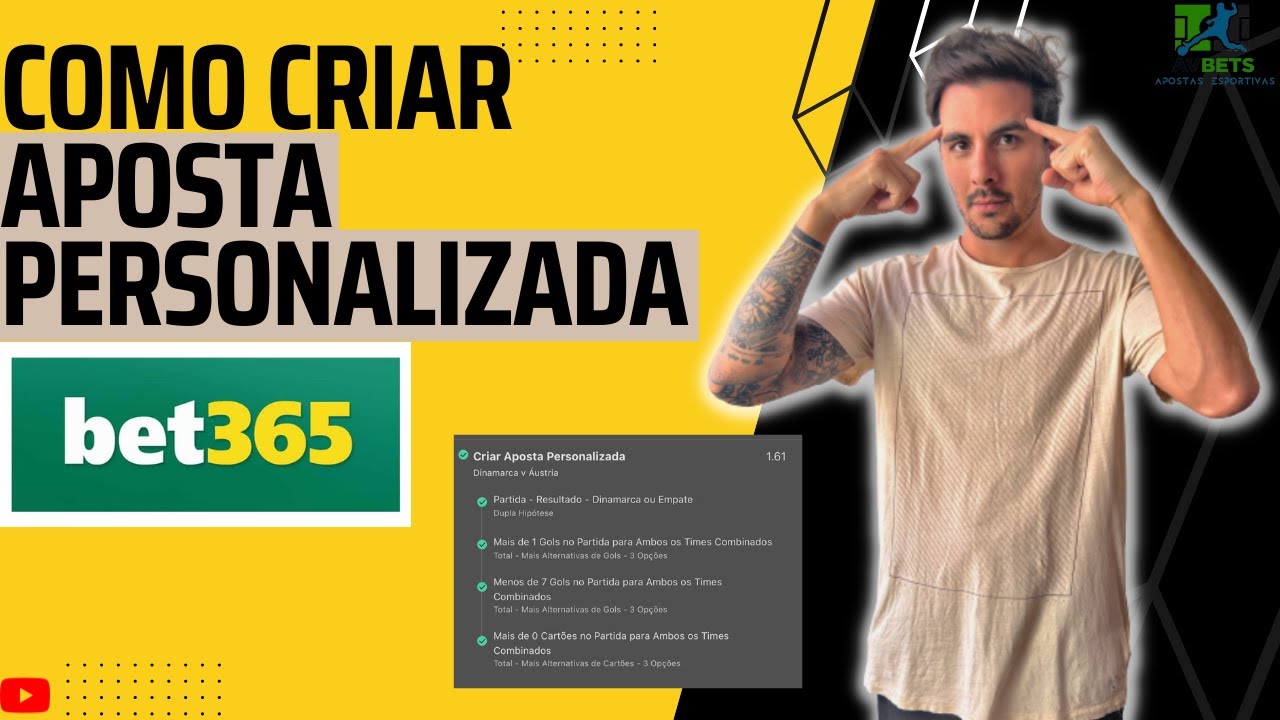 COMO CRIAR APOSTA NA BET365 – APOSTAS PERSONALIZADAS