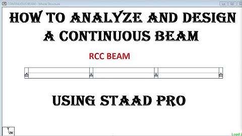 Exercise 1(c) : Analysis and design of  RCC Continuous  beams