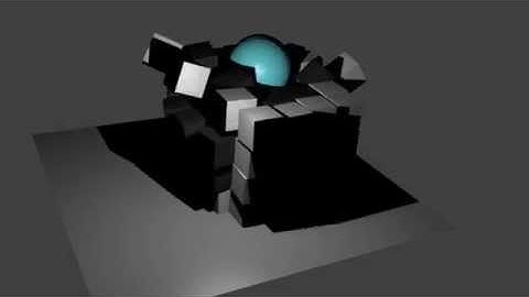 Sphere Breakthrough - Blender Animation