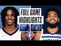 GRIZZLIES At TIMBERWOLVES FULL GAME HIGHLIGHTS February 24 2022 