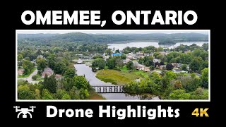 🏞️ Exploring Omemee, Ontario from Above in 4K | DJI Mini 4 Pro Drone Highlights 🚁