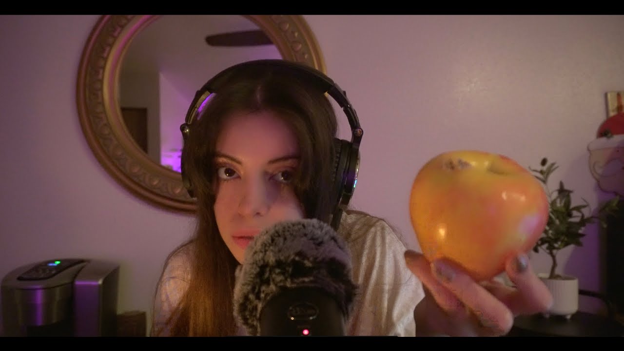 ASMR| Fruit, Veggie Tapping\Peeling And Eating Blood Oranges. - YouTube