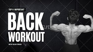 Top 6 back workout | back workout in 2024