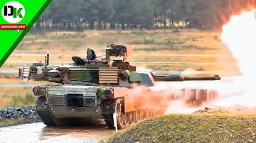 Wow!! US Army Training on the New M1A2 Abrams Improved Version new ● DUNIA KOMANDO 2018