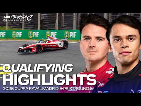A historic pole position! | 2026 CUPRA Raval Madrid E-Prix Round 6 Qualifying Highlights