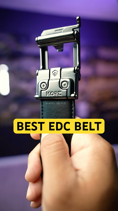How To Setup A Kore Essentials EDC Belt