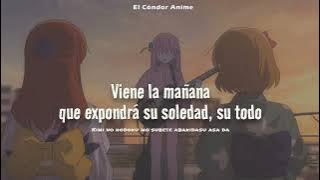 Bocchi The Rock Theme Song | Rockn' Roll, Morning Light Falls on You - Kessoku Band | Sub Español