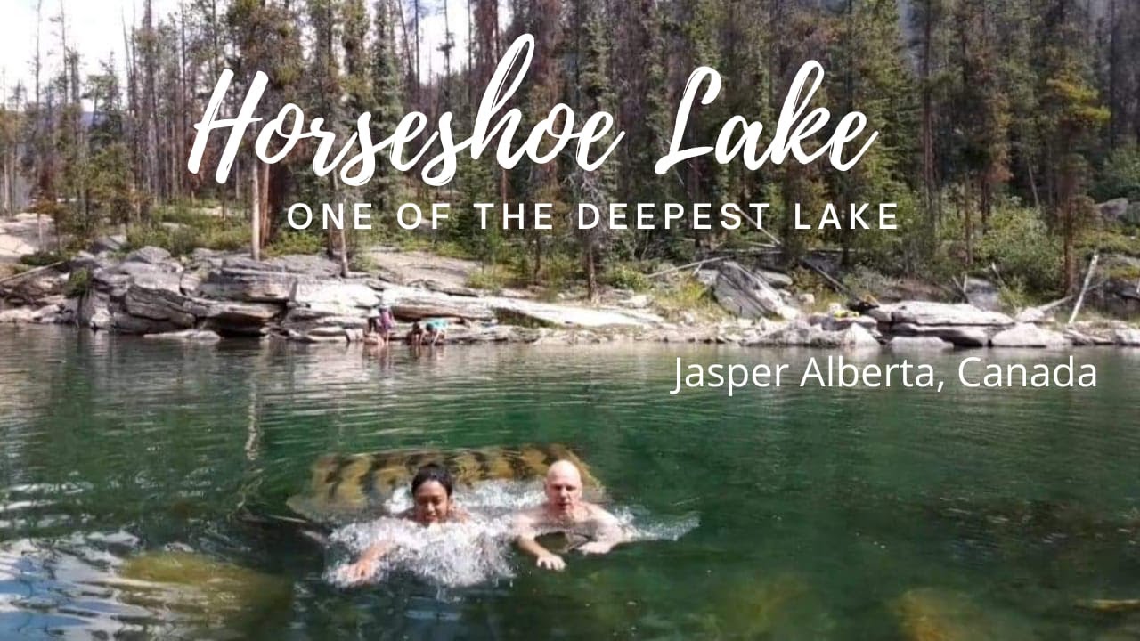 Horseshoe Lake One of the deepest lake in Jasper Alberta Canada YouTube