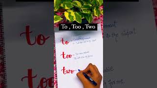 To too two in english grammar #englishspeaking #englishgrammar #vocabulary #dailyuseenglishsentences
