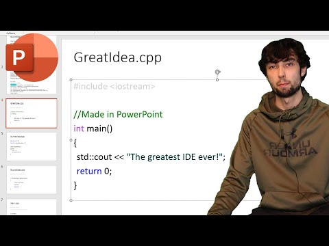 Video: Kun je coderen in PowerPoint?