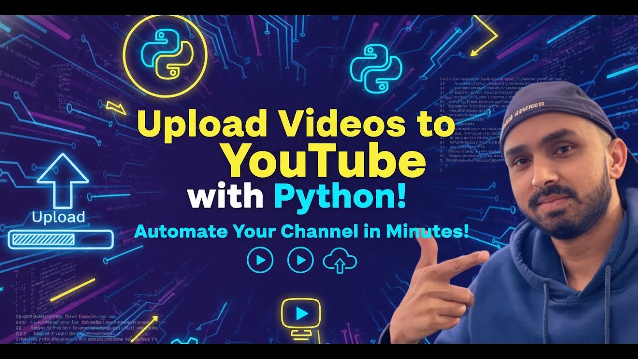 How to Automate YouTube Uploads Using Python & YouTube Data API v3 💻