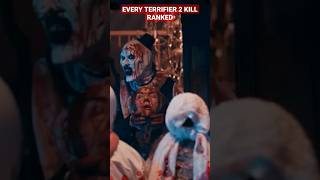 Every Terrifier 2 Kill Ranked  Allies Mom #shorts