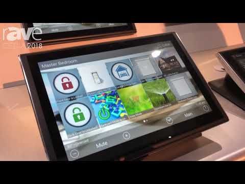CEDIA 2018: Universal Remote Control Shows Line of Touchpanel Products