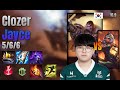 Clozer Mid Jayce vs Qiyana lol KR solo rank Full Game 16.9 | 클로저 제이스 vs 키아나
