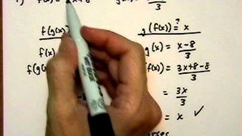 inverse functions 2 - determine whether two functions are inverses - (cr).mov