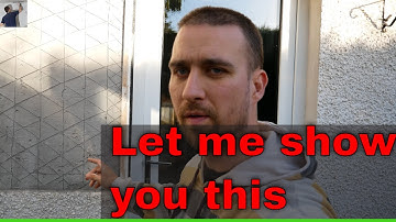 Tips for patching pebbledash cement rendering with mac