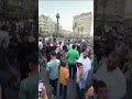 قبل قليل في ساحة المرجة بدمشقالله يبهدلكن اكتر مانكن مبهدلين احتلال قرباطي الوعدالصادق