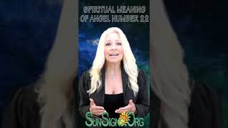 Spiritual Meaning Of Angel Number 22 | SunSigns.Org | #shorts