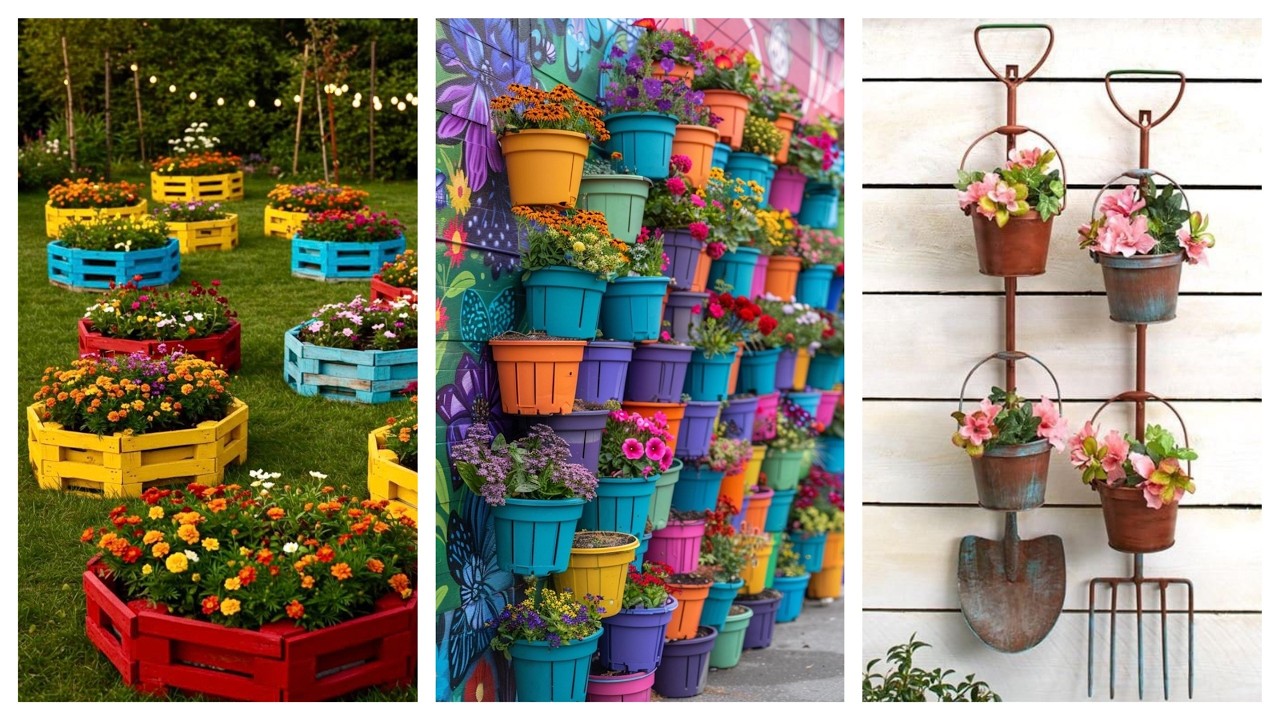 Modern garden delight || Elevate your outdoor oasis with contemporary elegance ideas