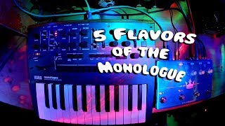 5 Flavors of the Korg Monologue