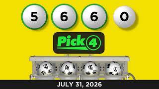 Maryland Lottery Midday 07/31/2026