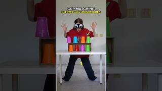 Can My GF Match The Cups BLINDFOLDED?!