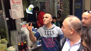 Meşhur Çiğ Köfteci Ali Usta Ve Çilgin Ayranci