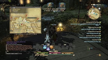 PS4 FFXIV Chat and Map box Adjustments (Easy)