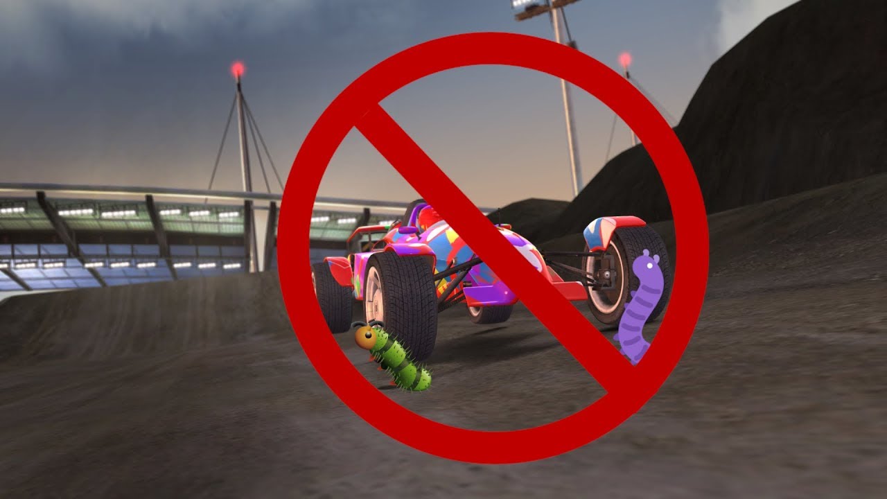 If I get a landing bug in TrackMania, the video ends