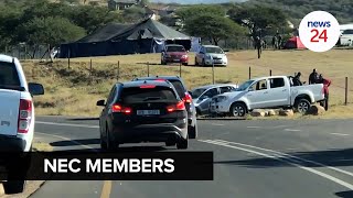 Watch Anc Nec Members Arrive At Zumas Nkandla Homestead