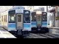 JR大糸線、簗場駅でのE127系100番台電車 の動画、YouTube動画。