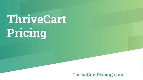 ThriveCart Pricing Options