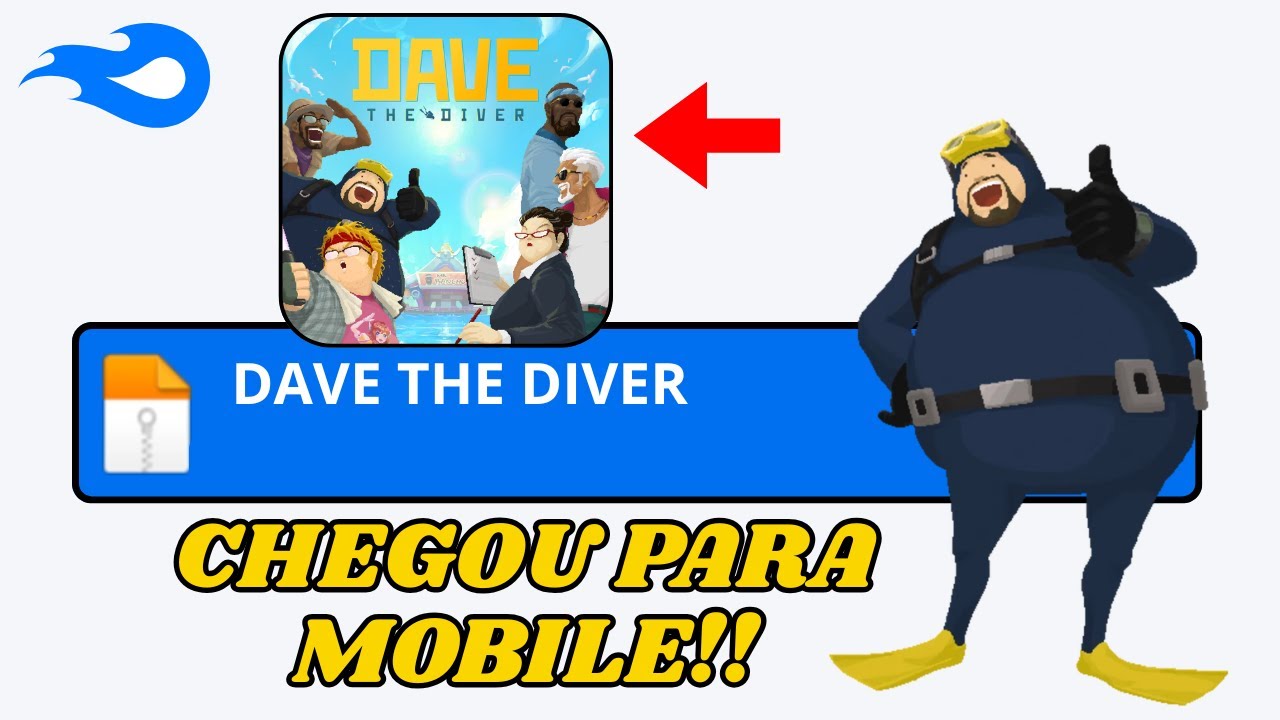 LANÇOU! ✅ DAVE THE DIVER MOBILE ATUALIZADO 2026 - Como Jogar DAVE THE DIVER no Celular/Android