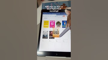 Digital Reading Journal #digitalplanner #journaling #goodnotes #books #bookreview #read #booktube