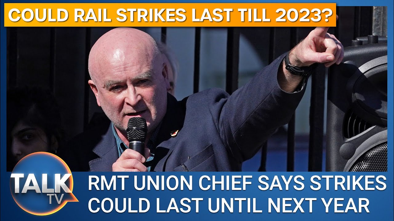 Rail Strikes Could Last Till 23 Says Union Boss Mick Lynch Youtube