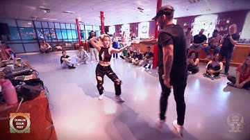 Julinha feat. Iago - Dublin Zouk Fest 2024 - Brazilian Zouk Demo - Doekoe