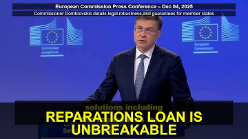 Dombrovskis: Why the Reparations Loan is Legally Robust and Fully Protected