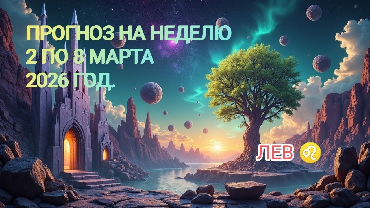 ЛЕВ ♌ ПРОГНОЗ НА НЕДЕЛЮ С 2 ПО 8 МАРТА 2026 ГОД.