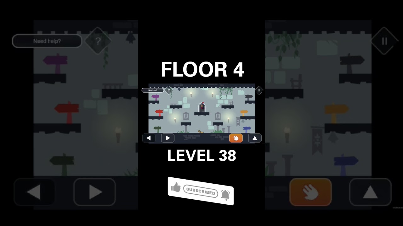 Tricky castle🏰| princess👸castle | Floor 4 | Level 38 | Gameplay | ‎