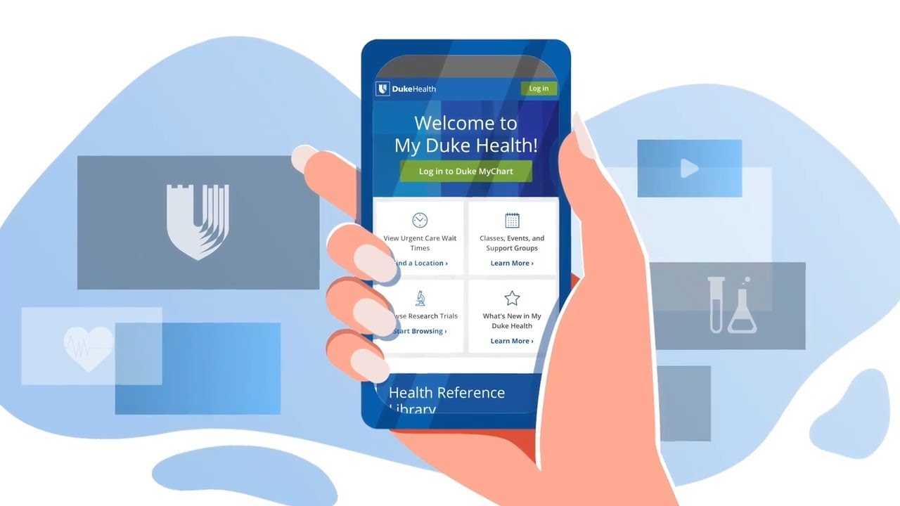 My Duke Health App Overview Youtube