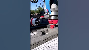 how the machine works to install automatic cement mixture #machineworks #install #cementmixer