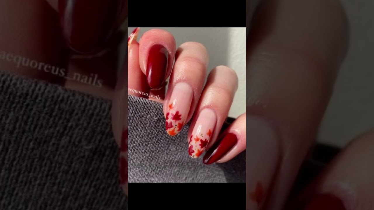 || Autumn nail designs 🍁🍂|| 