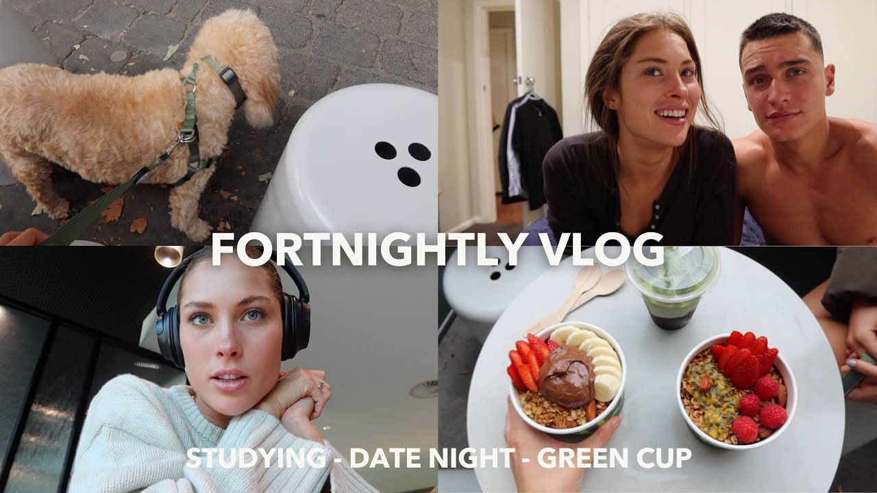 FORTNIGHTLY VLOG | Studying - Date Night - Green Cup